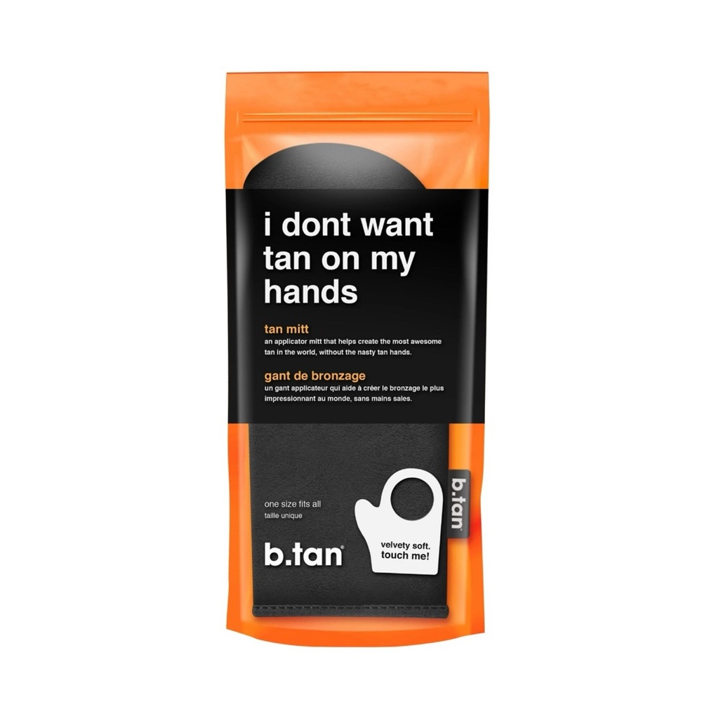 B.Tan I Don't Want Tan On My Hands Tanning Mitt Applicator
